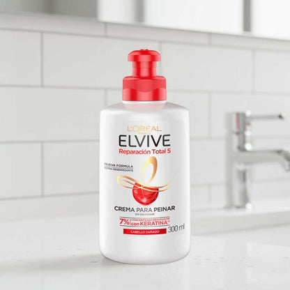 CREMA PARA PEINAR ELVIVE REPARACIÓN TOTAL5 300ML