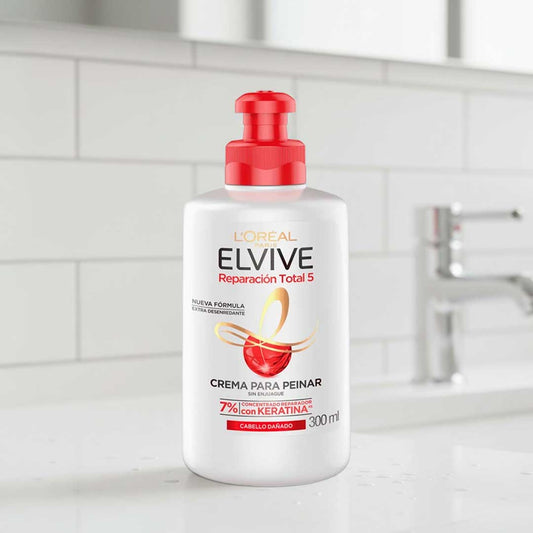 CREMA PARA PEINAR ELVIVE REPARACIÓN TOTAL5 300ML