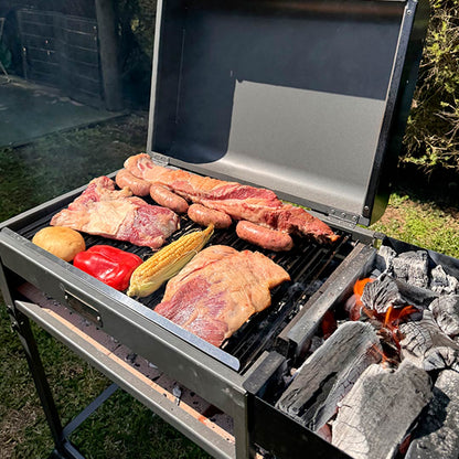 PARRILLA A LEÑA TROMEN CHULENGO