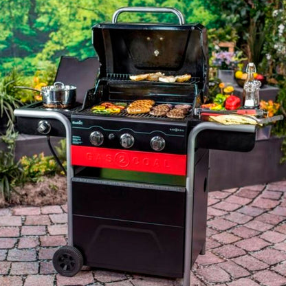 BARBACOA CHAIR-BROIL HIBRIDA GAS + CARBON