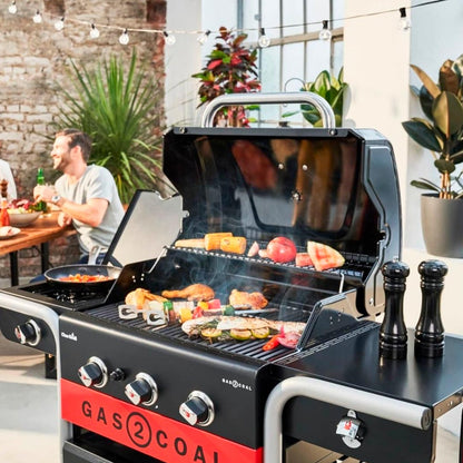 BARBACOA CHAIR-BROIL HIBRIDA GAS + CARBON