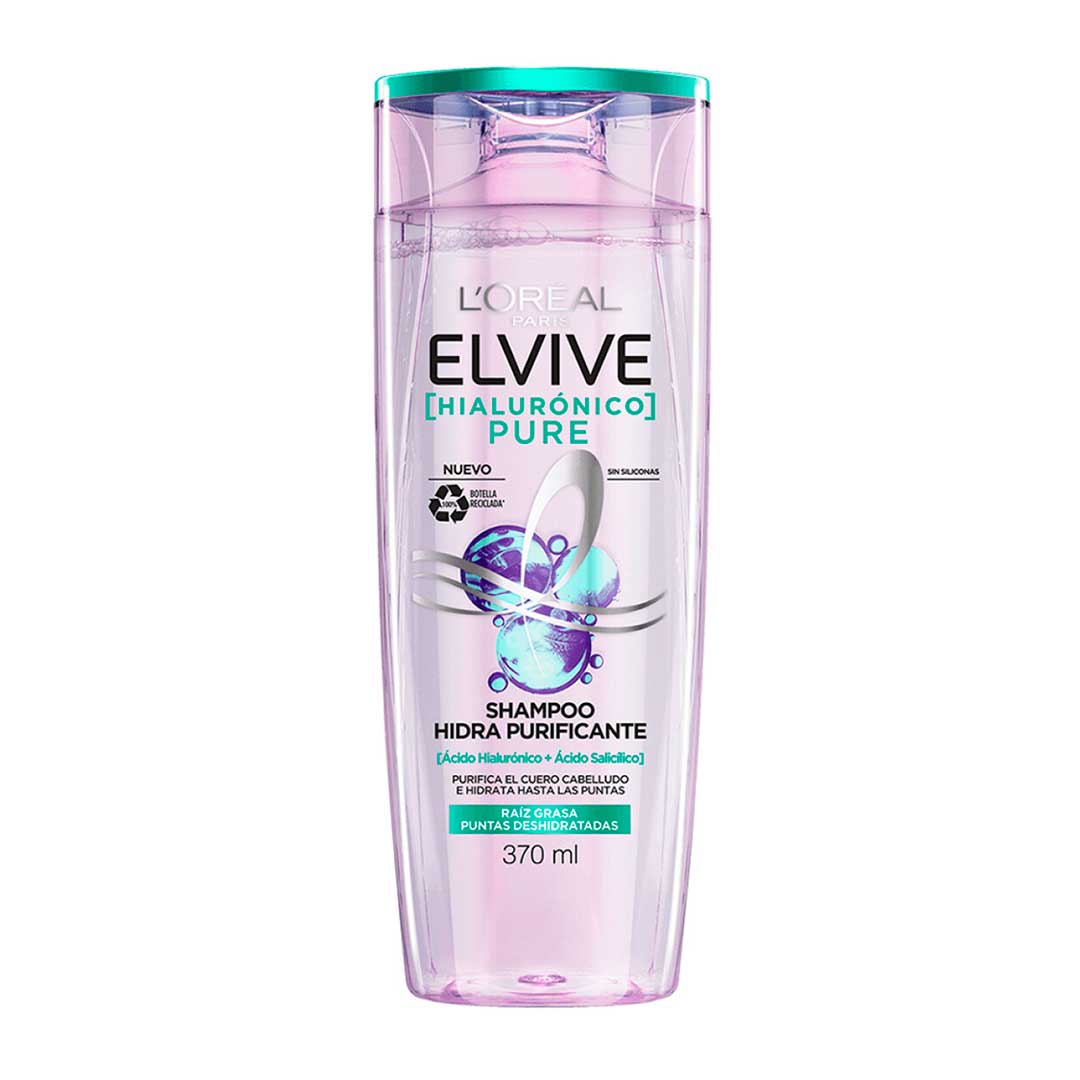 SHAMPOO ELVIVE HIALURONICO PURE 370ML