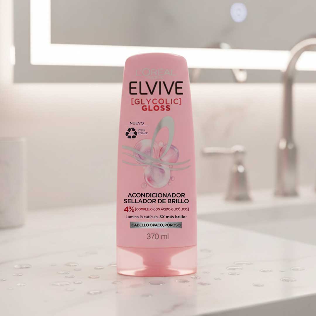 ACONDICIONADOR ELVIVE GLYCOLIC GLOSS 370ML