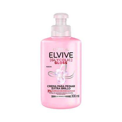 CREMA PARA PEINAR ELVIVE GLYCOLIC GLOSS 300ML