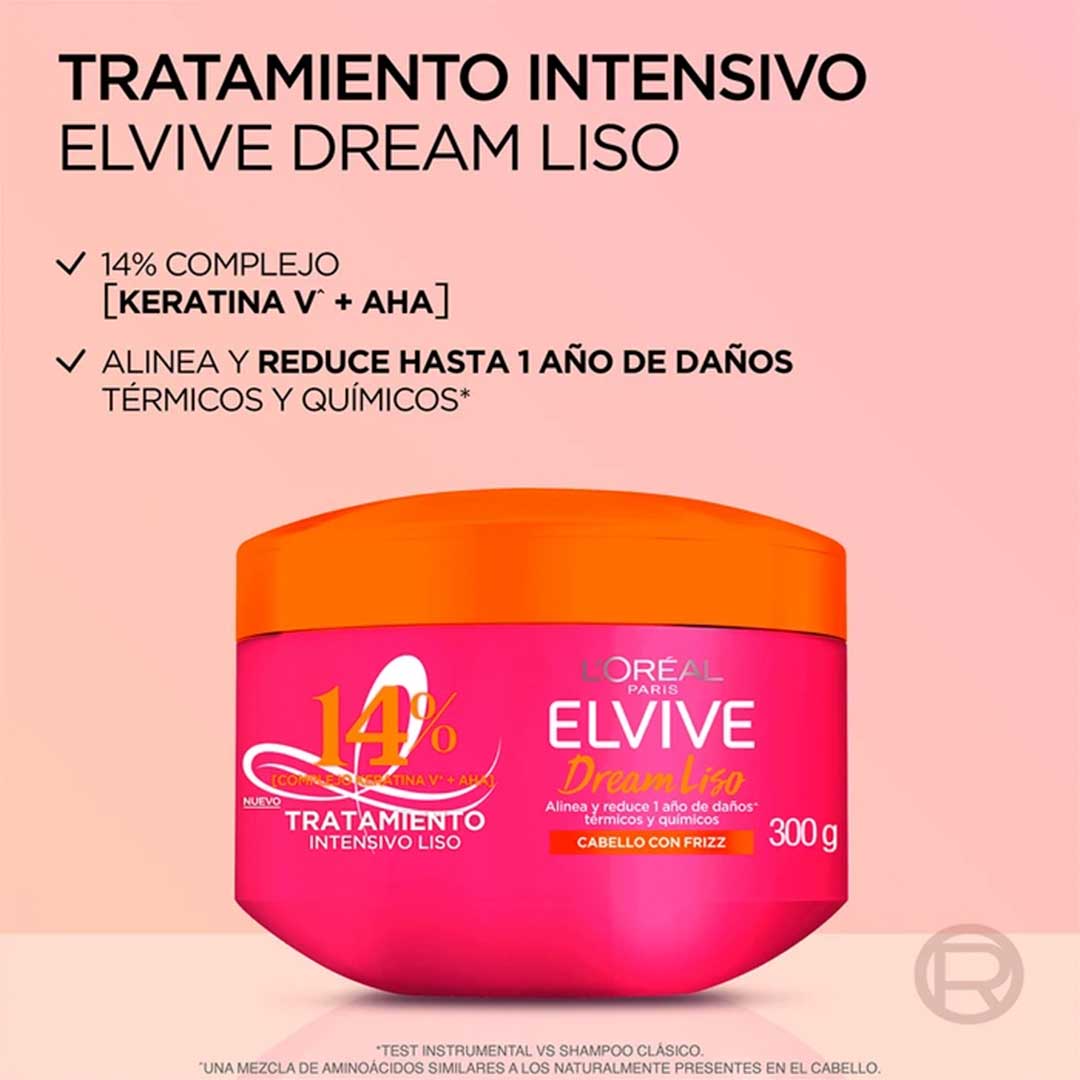 MASCARILLA ELVIVE DREAM LISO
