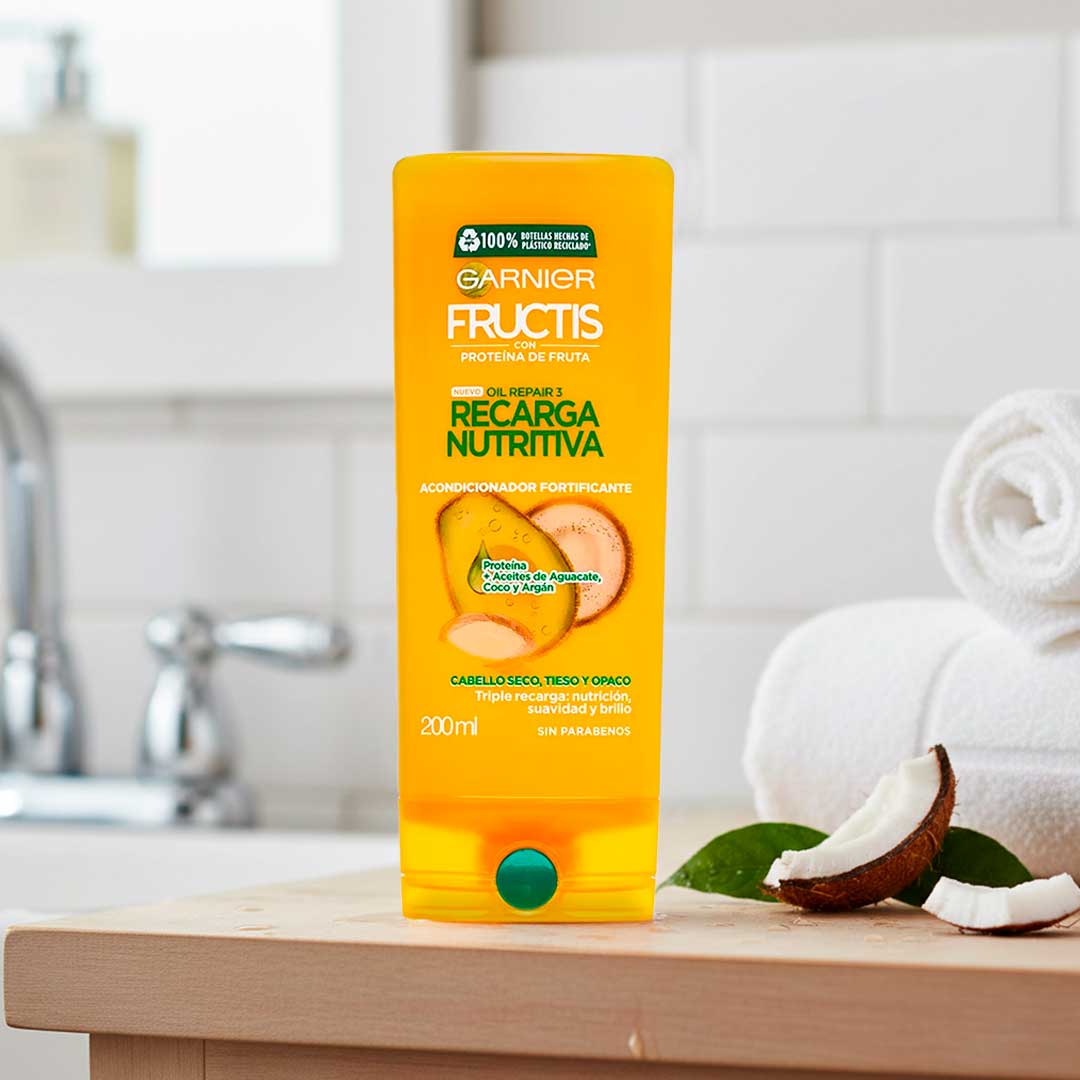 ACONDICIONADOR FRUCTIS REPAIR RECARGA NUT 200ML