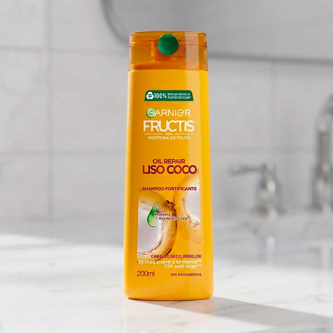 SHAMPOO FRUCTIS REPIAR LISO COCO 200ML