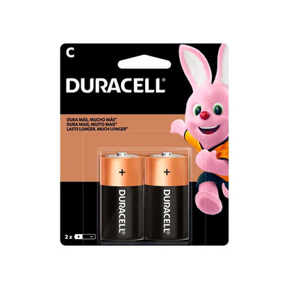 PILAS DURACELL C BLISTER X 2