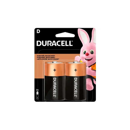 PILAS DURACELL D BLISTER X 2