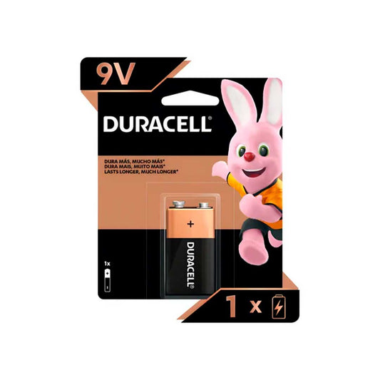 PILA DURACELL 9 VLTS BLISTER X 1