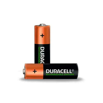 PILAS DURACELL AA BLISTER X 2 RECARGABLES