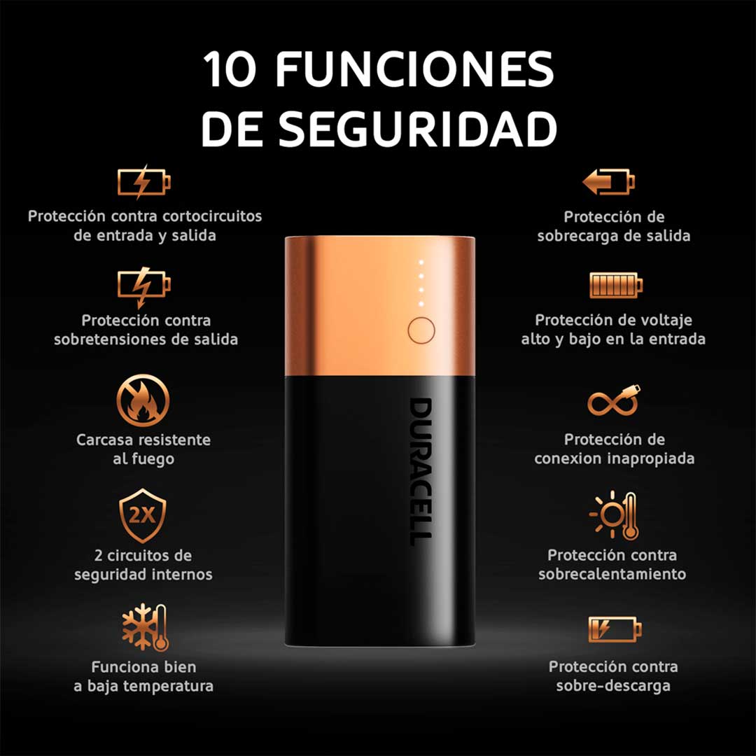 POWERBANK DURACELL 6700 MAH