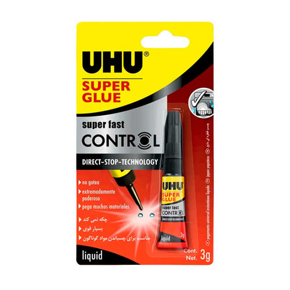 PEGAMENTO UHU SUPER GLUE 3G DISP.