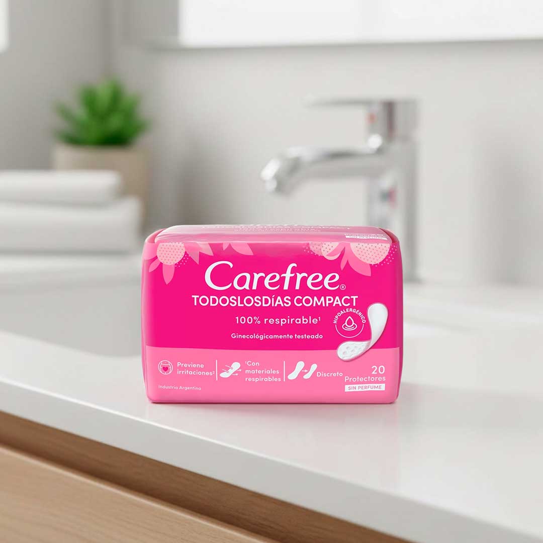 PROTECTOR DIARIO CAREFREE COMPACT 20UN.  572121