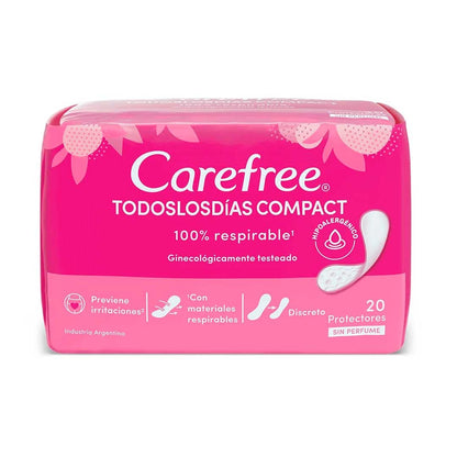 PROTECTOR DIARIO CAREFREE COMPACT 20UN.  572121