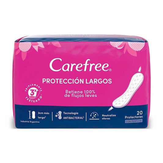PROTECTOR DIARIO CAREFREE LARGOS 20UN.  572118