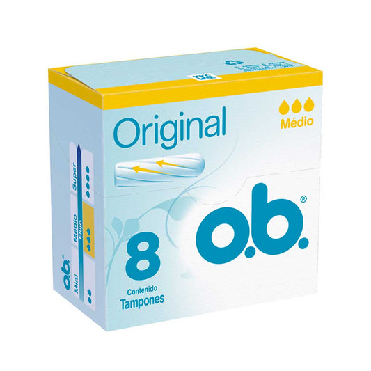 TAMPONES OB MEDIO X8 UN.  556773