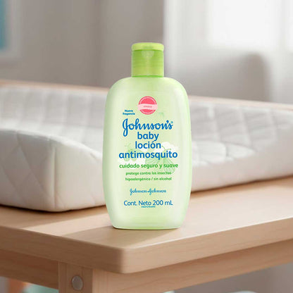 LOCIÓN ANTIMOSQUITOS JOHNSON´S BABY 200ML 527579