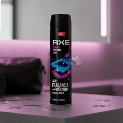 DESODORANTE AXE BIG SIZE MARINE AERO 230ML 36928