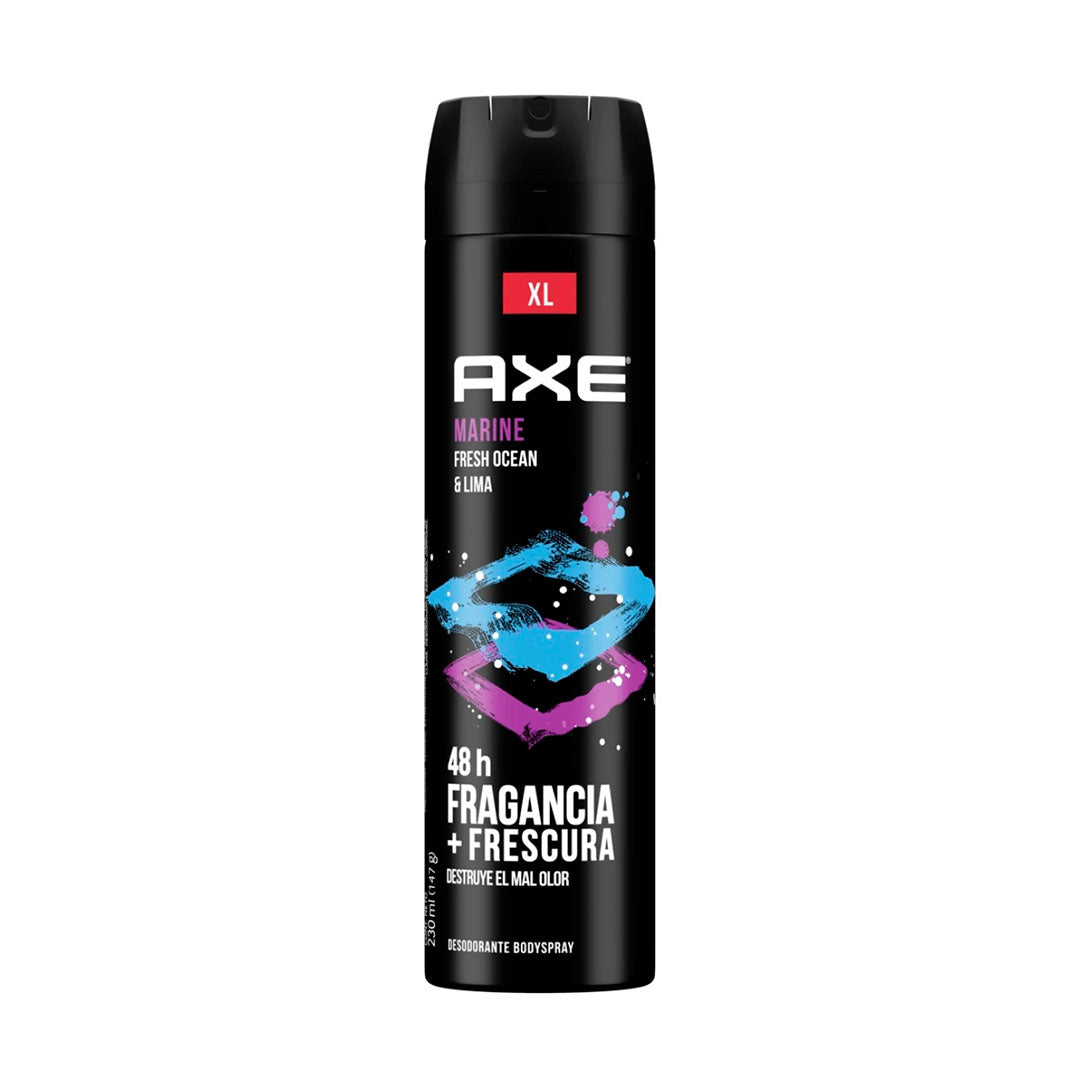DESODORANTE AXE BIG SIZE MARINE AERO 230ML 36928
