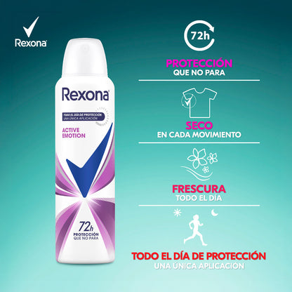 DESODORANTE REXONA ACTIVE EMOTION AERO 150ML 466