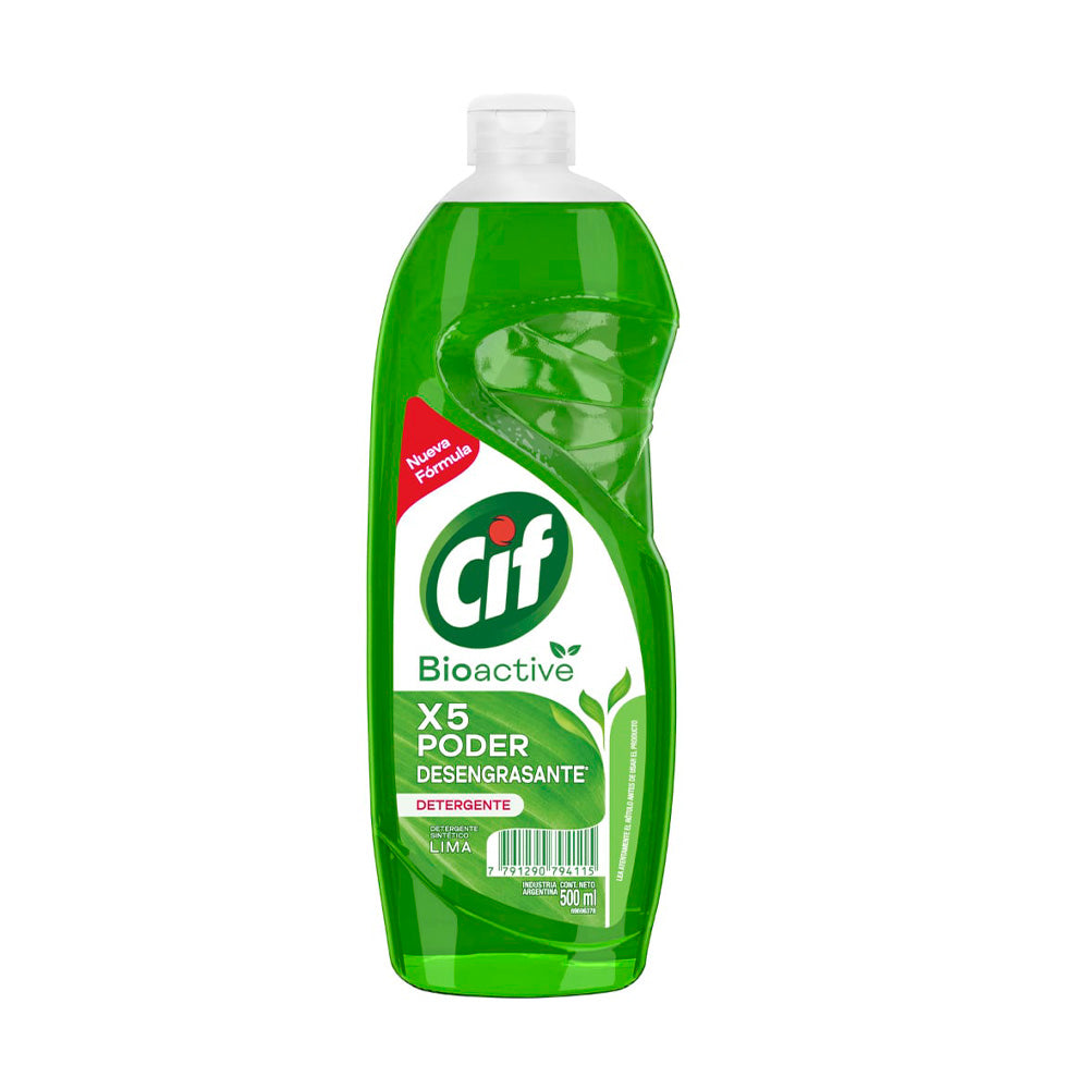 DETERGENTE CIF BIOACTIVE LIMA 500ML 69686495