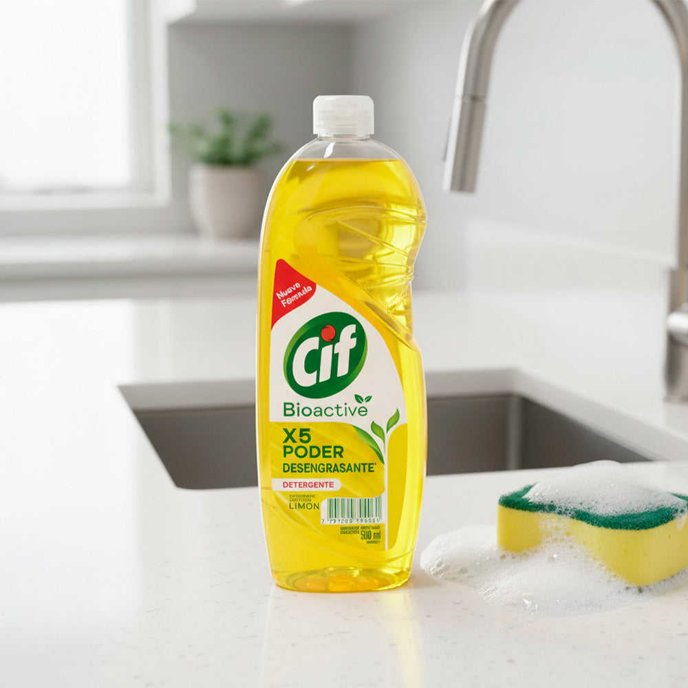 DETERGENTE CIF BIOACTIVE LIMÓN 500ML 69686491