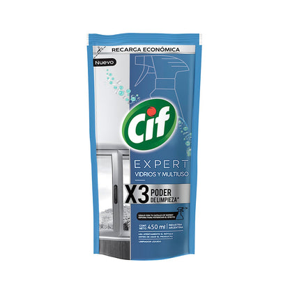 LIMPIAVIDRIOS CIF EXPERT DOY PACK 450ML 62734015