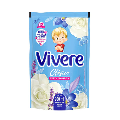 SUAVIZANTE VIVERE CLÁSICO DOY PACK 900ML