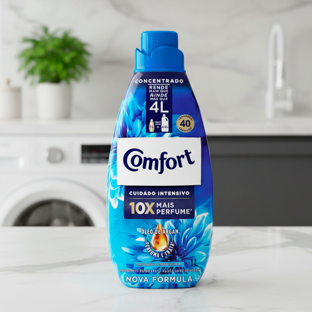 SUAVIZANTE CONCENTRADO COMFORT FRESCOR INTENSO 1L