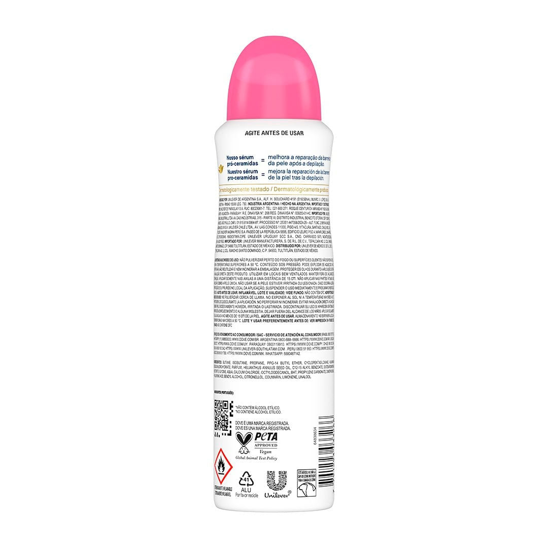 DESODORANTE DOVE EN AEROSOL GRANADA 150ML 57939