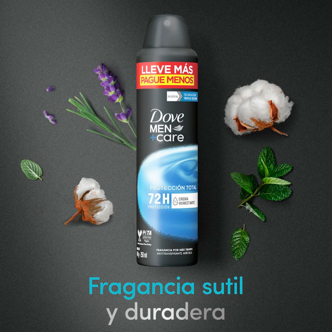 DESODORANTE DOVE MEN CARE AE PROT. TOTAL 150ML