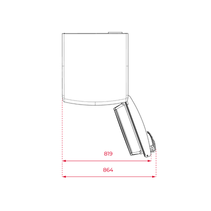 Heladera retro TEKA RBF 78615