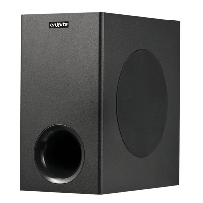 Barra de Sonido con Subwoofer Bluetooth, 1.600 Watts – BSENX29160 – ENXUTA
