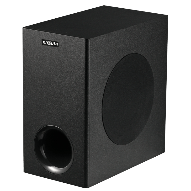 Barra de Sonido con Subwoofer Bluetooth, 1.600 Watts – BSENX29160 – ENXUTA