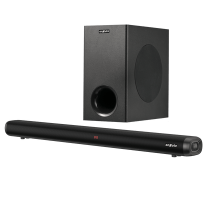 Barra de Sonido con Subwoofer Bluetooth, 1.600 Watts – BSENX29160 – ENXUTA