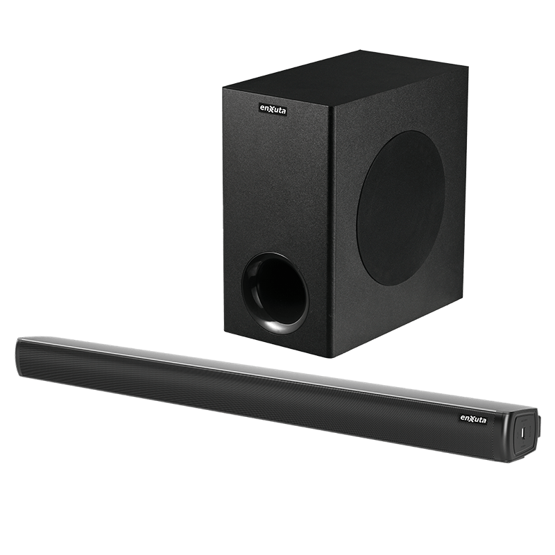 Barra de Sonido con Subwoofer Bluetooth, 800 Watts – BSENX2980 – ENXUTA