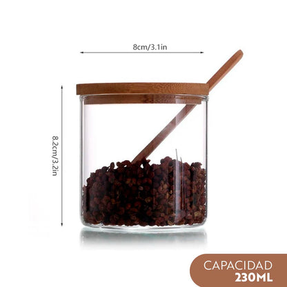 JUEGO DE ESPECIEROS 3 PZ CON CUCHARA LH-3102