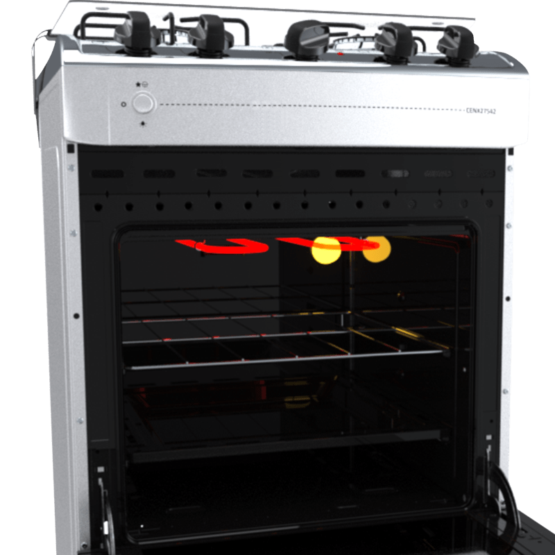 Cocina Supergas  – CENX27542W-1 – Enxuta