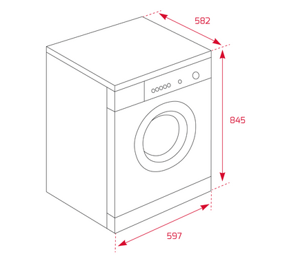 Lava-secadora TEKA WDT 71040 WH
