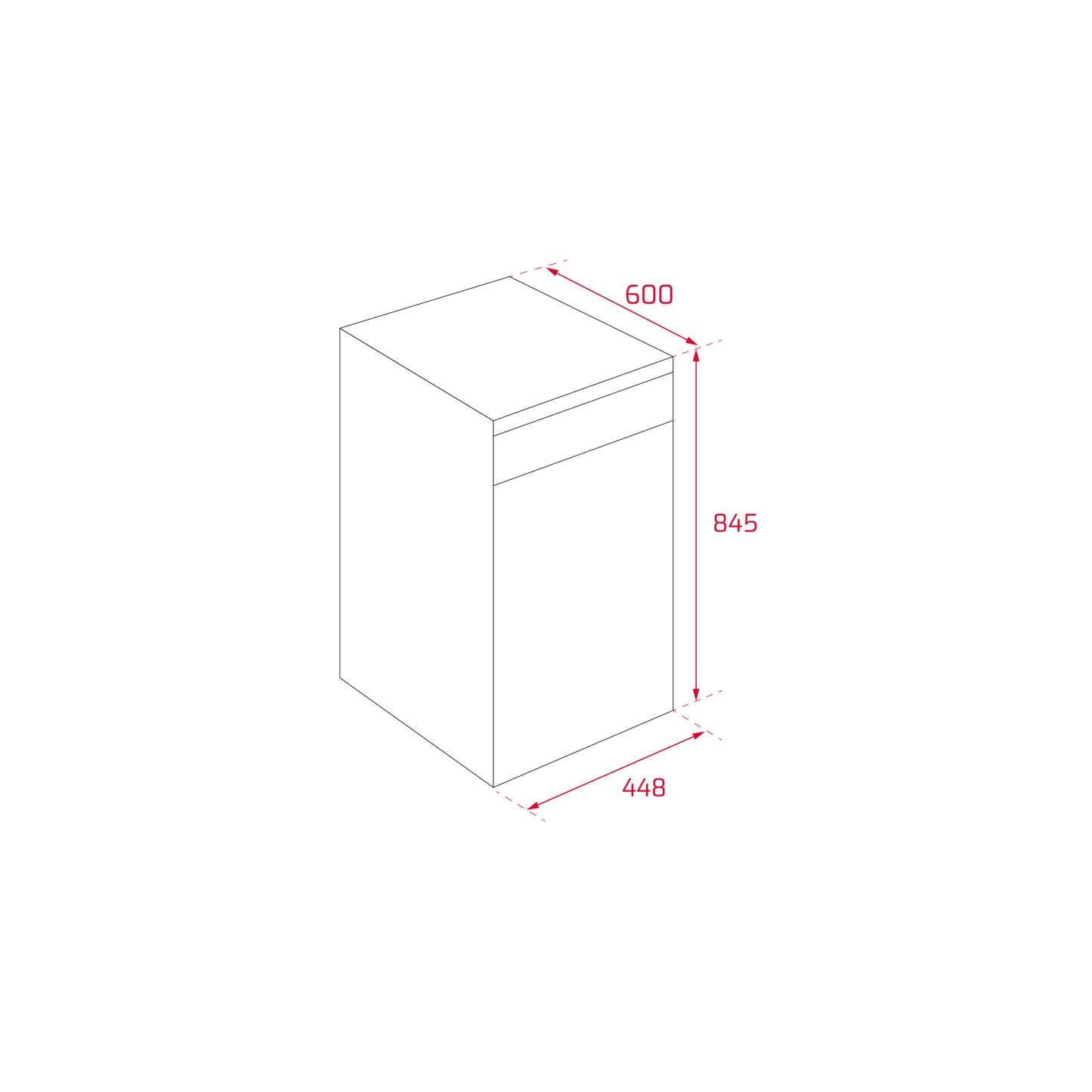 Lavavajillas TEKA inox DFS 44750