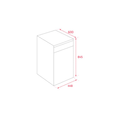 Lavavajillas TEKA inox DFS 44750