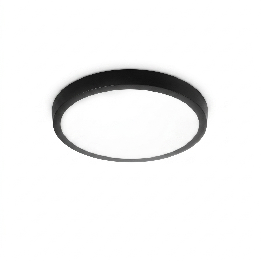PLAFON LED REDONDO BORDENEGRO 12WLUZFRIA LH4401