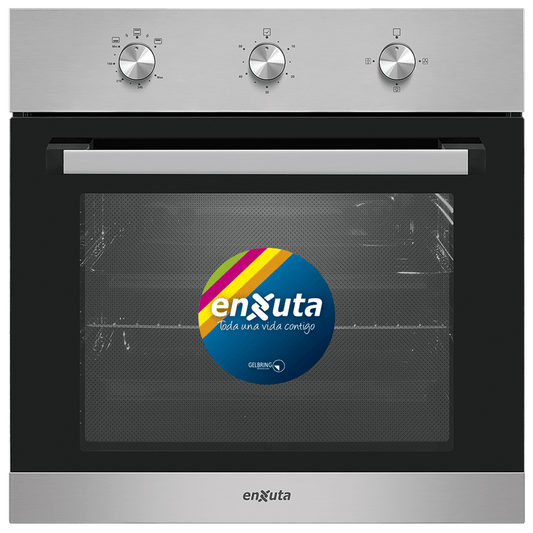Horno de Empotrar a Gas Inox – HEENXG5500 – Enxuta