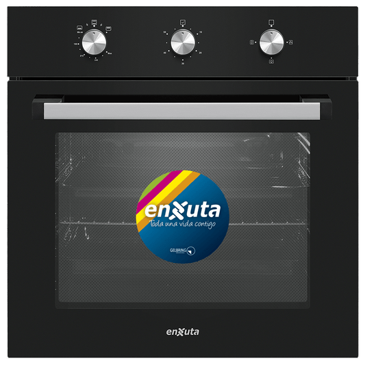 Horno de Empotrar a Gas Negro – HEENXG5500NG – Enxuta