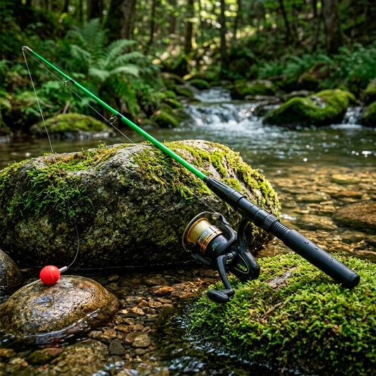 SET DE PESCA CANA 2 TRAMOS P/NINO BLISTERS LH-710
