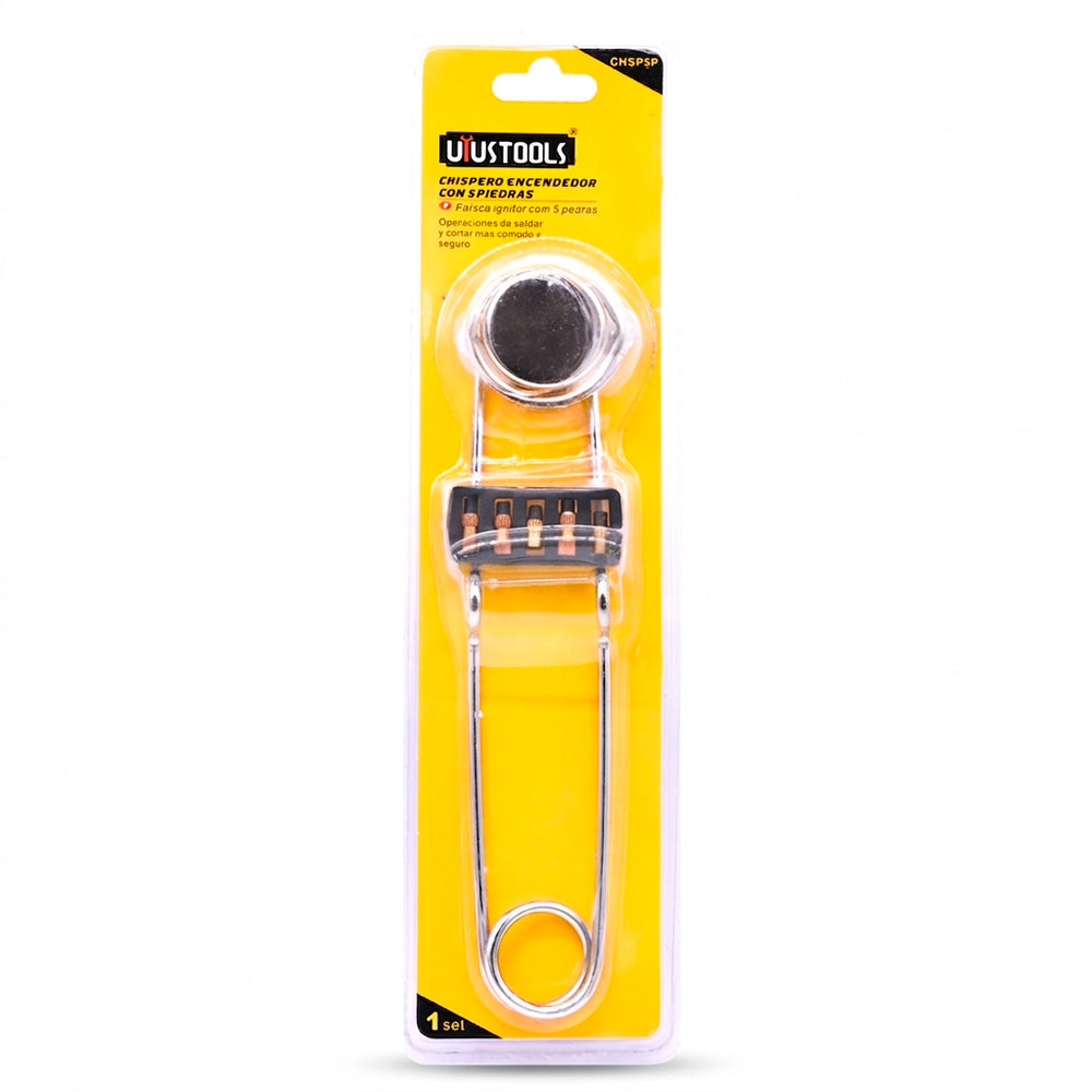 CHISPERO ENCENDEDOR CON 5 PIEDRAS UYUSTOOLS CHSP5P