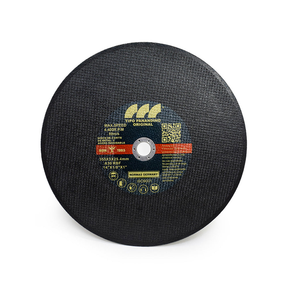 DISCO CORTE METAL 14″ 3MM PARA SENSITIVA PANANDINO