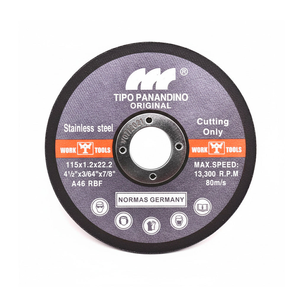 DISCO CORTE METAL 4 1/2″ 1.2MM PANANDINO