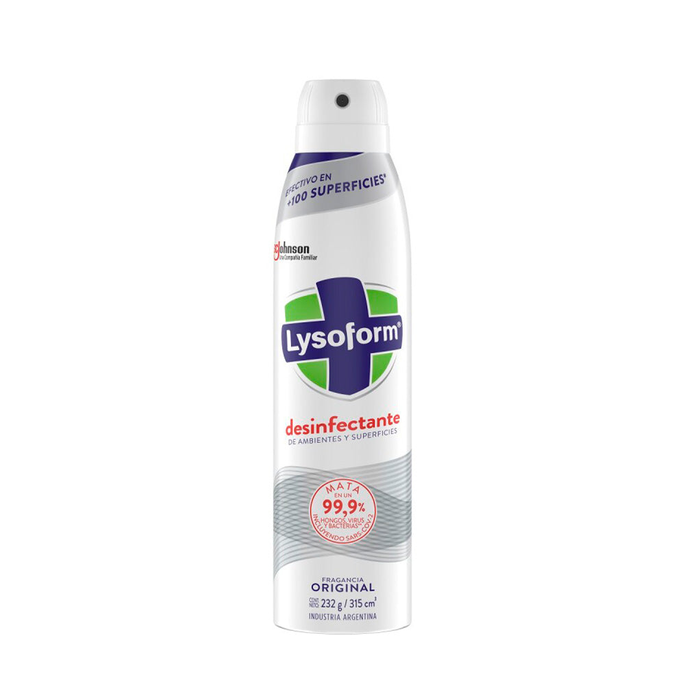 DESINFECTANTE LYSOFORM ULTRALIVIANO ORIGINAL 315CC